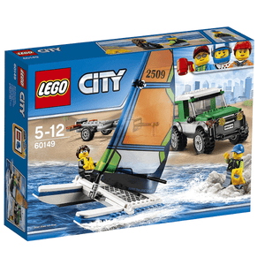 Lego City 4x4 com Catamarã - Brincatoys
