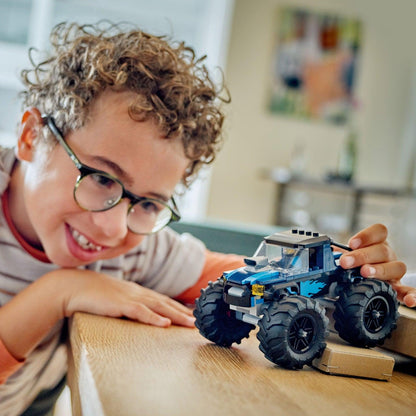 Introducing Lego City Blue Monster Truck with SKU 666040224 recommended for + 5 years