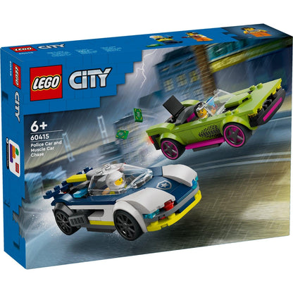 Introducing Lego City Police Muscle Car Chase with SKU 666041525 recommended for + 6 years