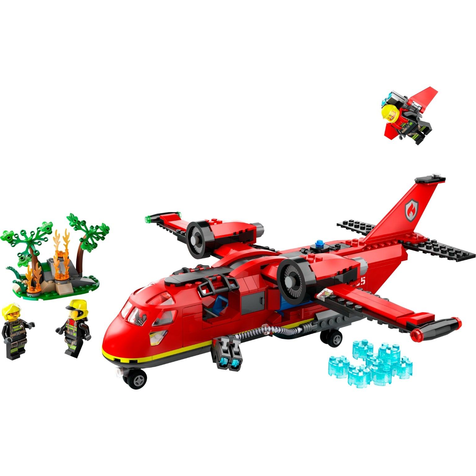 Lego City Avião de Resgate dos Bombeiros - Brincatoys