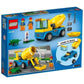 Lego City - Camião Betoneira - Brincatoys