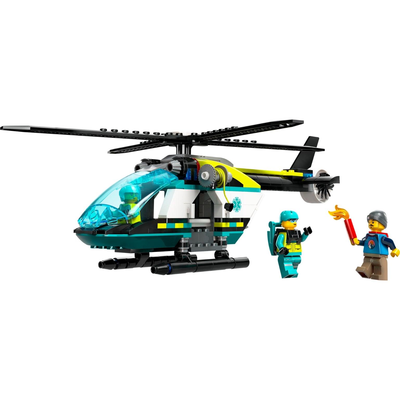 Lego City Helicóptero de Salvamento de Emergência - Brincatoys