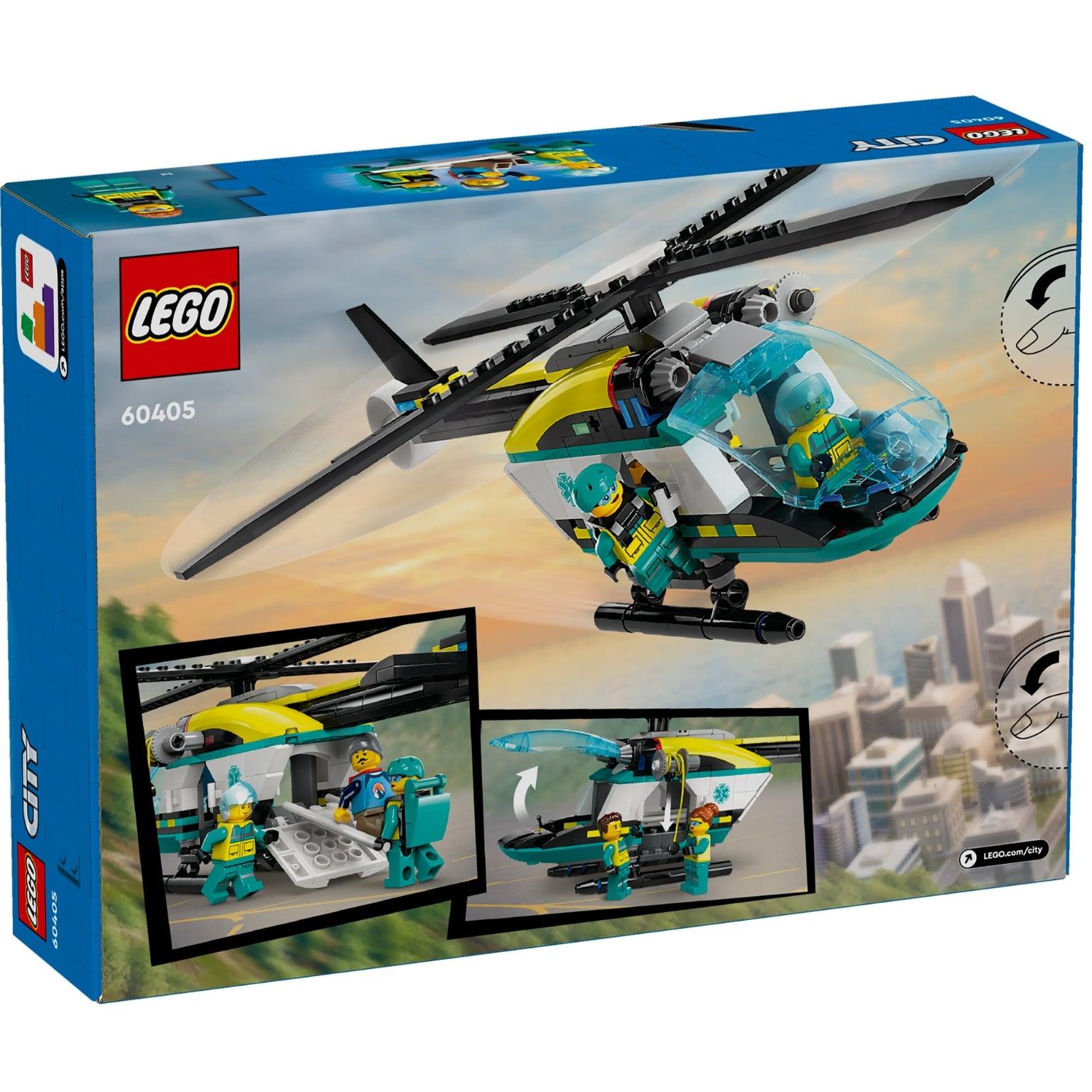 Lego City Helicóptero de Salvamento de Emergência - Brincatoys