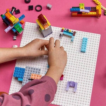 Introducing Lego Classic White Baseplate with SKU 661102622 recommended for ages 4+