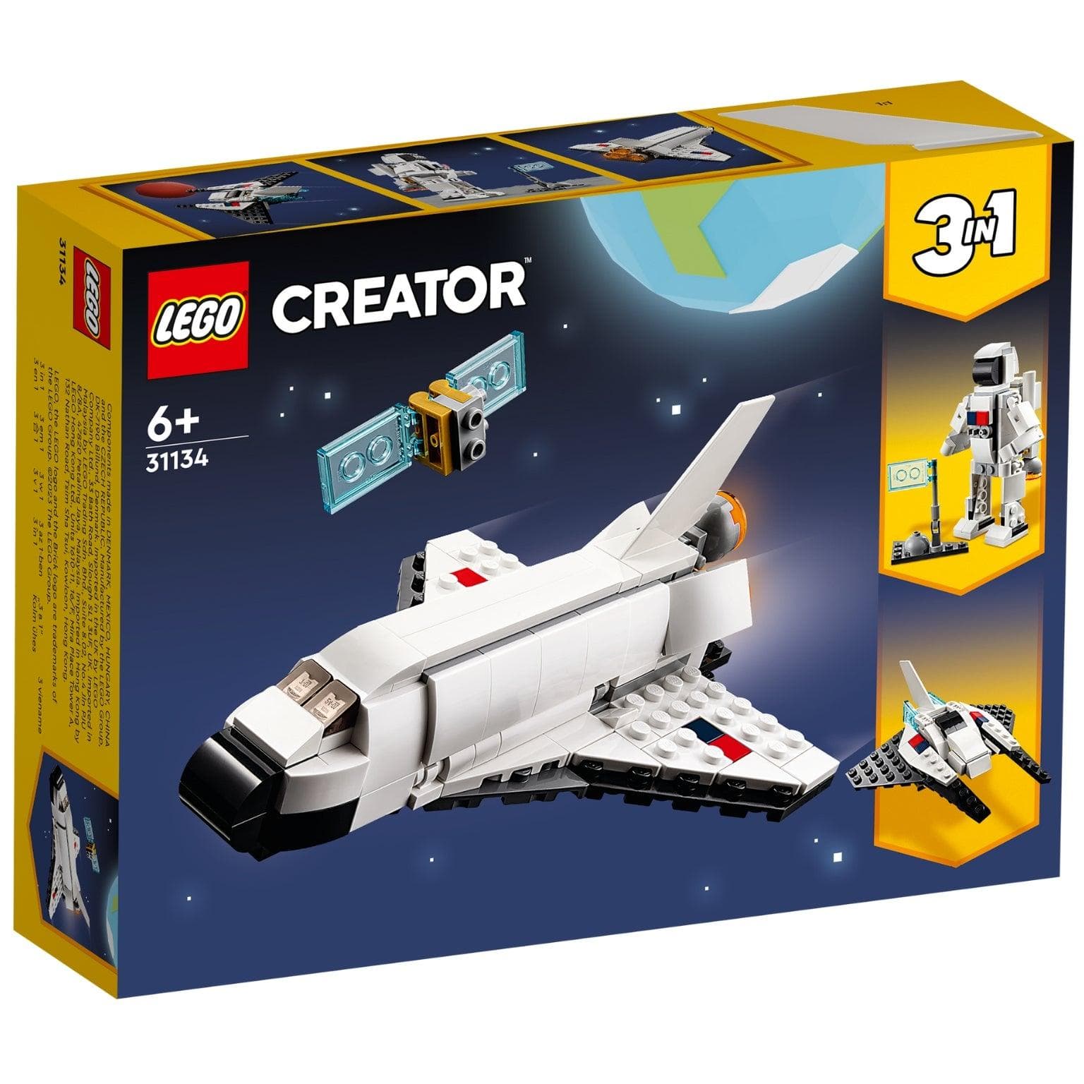 Apresentamos Lego Creator Vaivém Espacial com o SKU 663113425 recomendado para + 6 anos