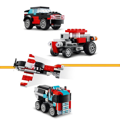 Introducing Lego Creator Flatbed Truck with Helicopter with SKU 663114625 recommended for ages + 7 years