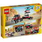 Lego Creator Camião de Plataforma com Helicóptero - Brincatoys
