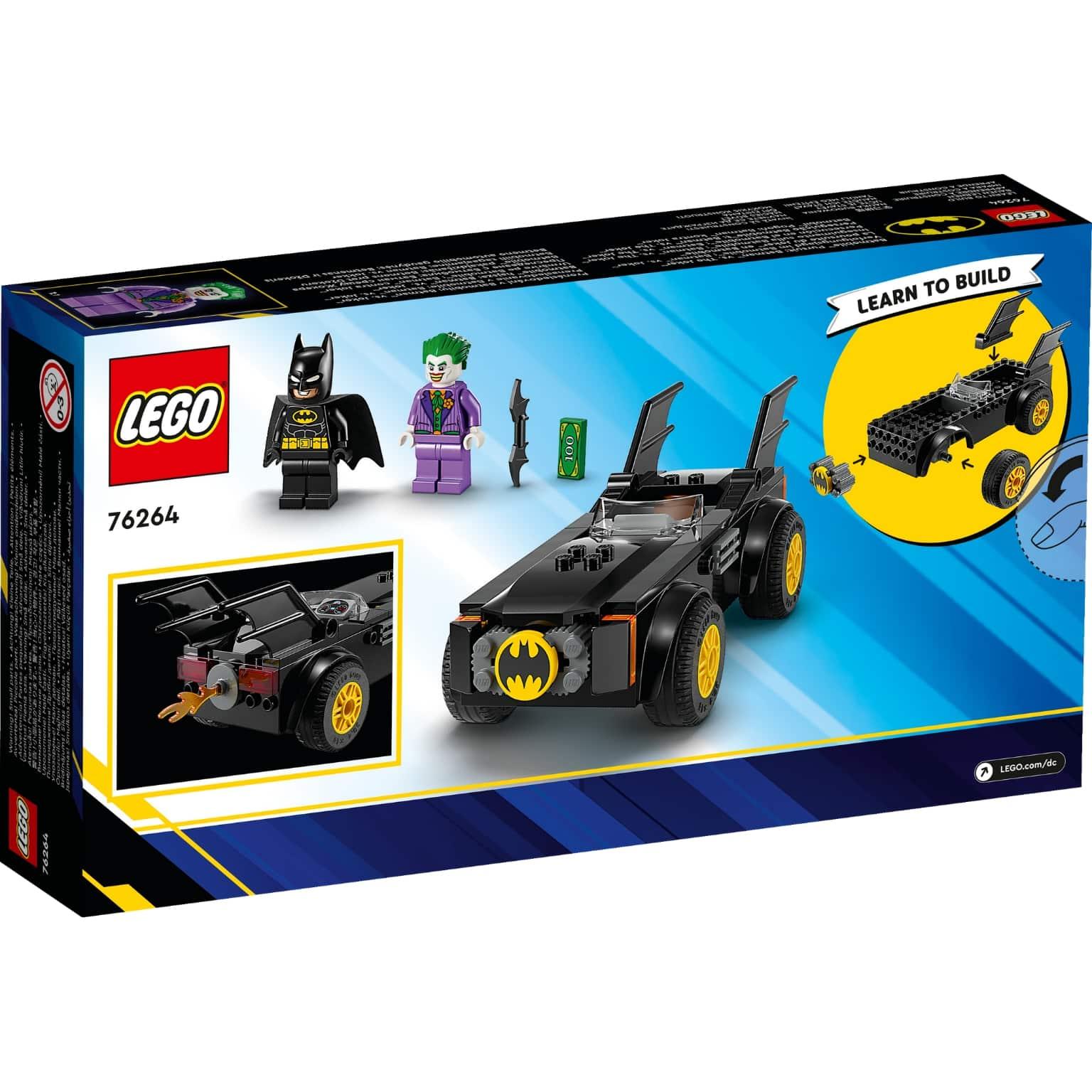 Lego DC Batman - Perseguição Batmobile t: Batman vs. The Joker - Brincatoys