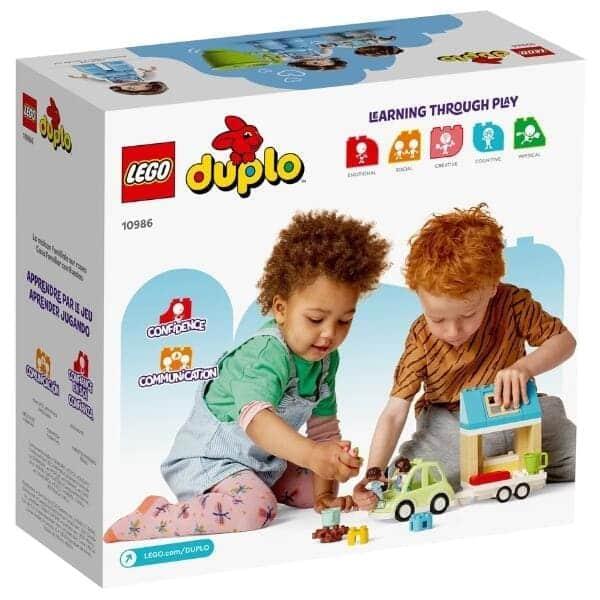 Lego Duplo - Casa de Família Sobre Rodas - Brincatoys