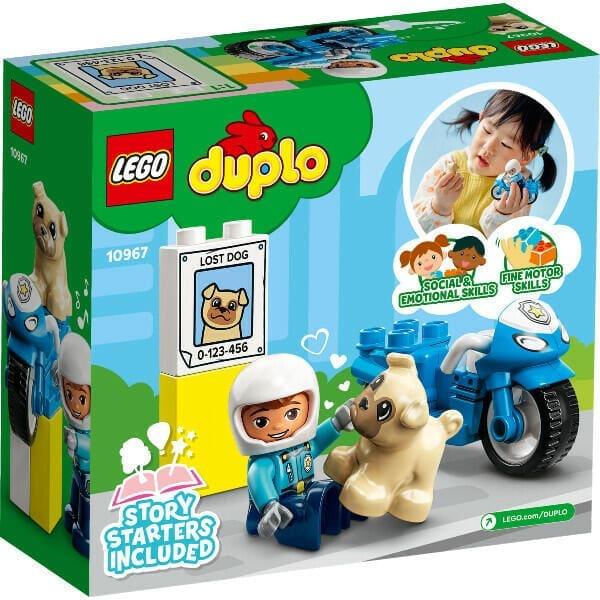 Apresentamos Lego Duplo Mota da Polícia com o SKU 661096723 recomendado para + 2 anos