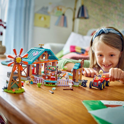 Introducing Lego Friends Farm Animal Sanctuary with SKU 664261724 recommended for + 6 years