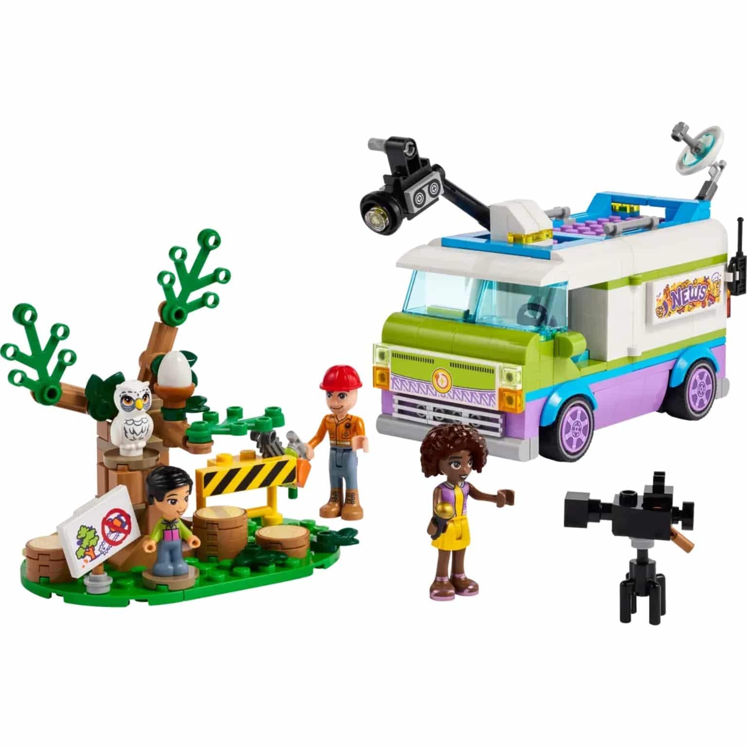 Apresentamos Lego Friends - Carrinha de Imprensa com o SKU 664174923 recomendado para + 6 anos