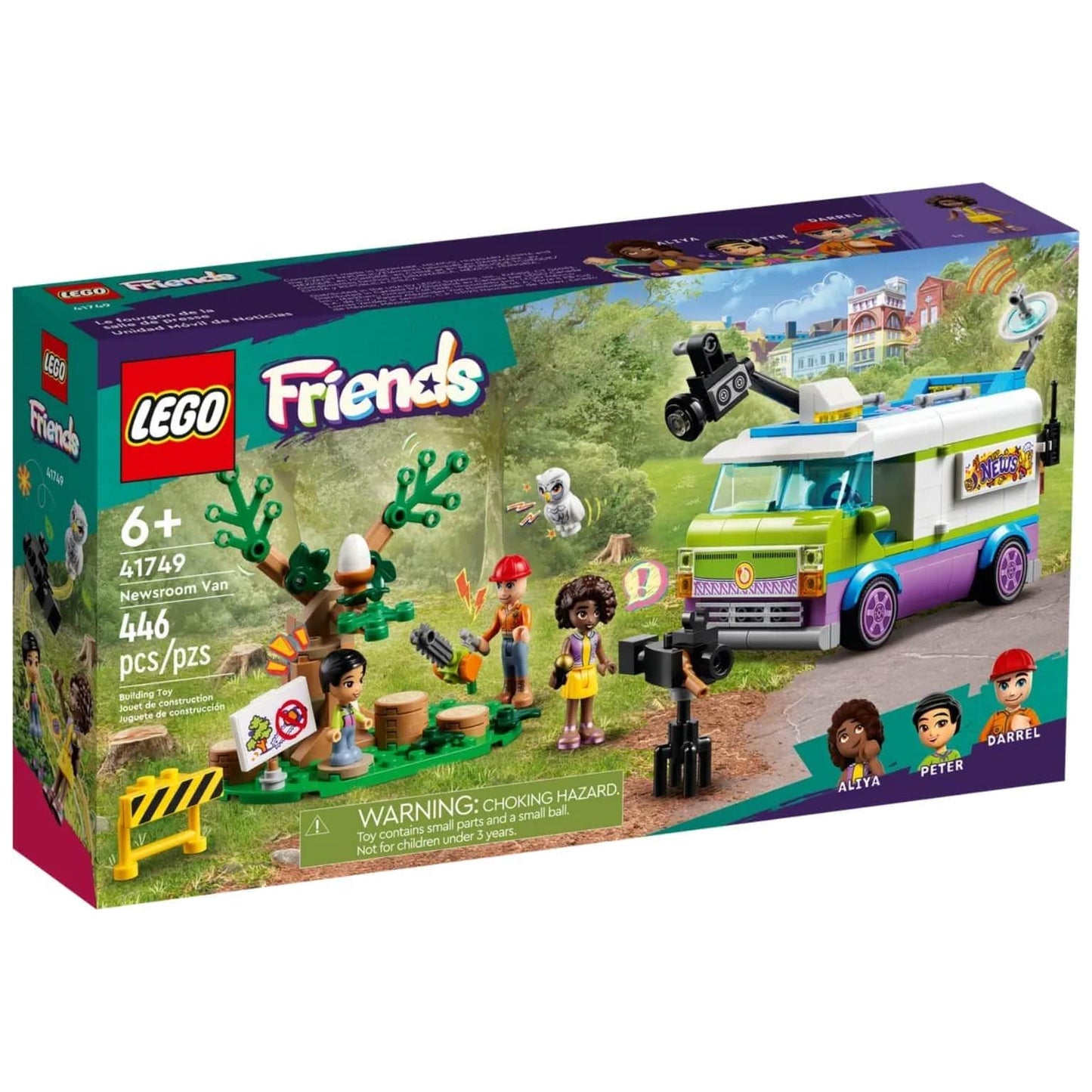 Apresentamos Lego Friends - Carrinha de Imprensa com o SKU 664174923 recomendado para + 6 anos