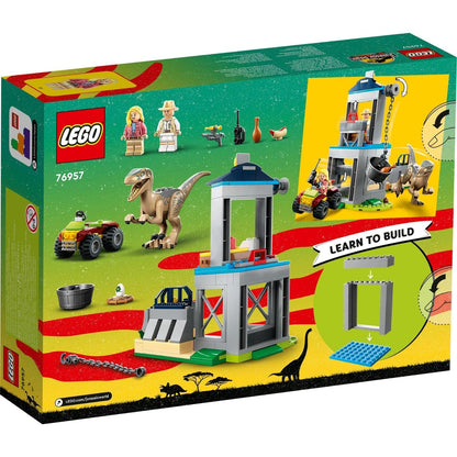 Introducing Lego Jurassic World - Velociraptor Escape with SKU 667695723 recommended for ages + 4 years