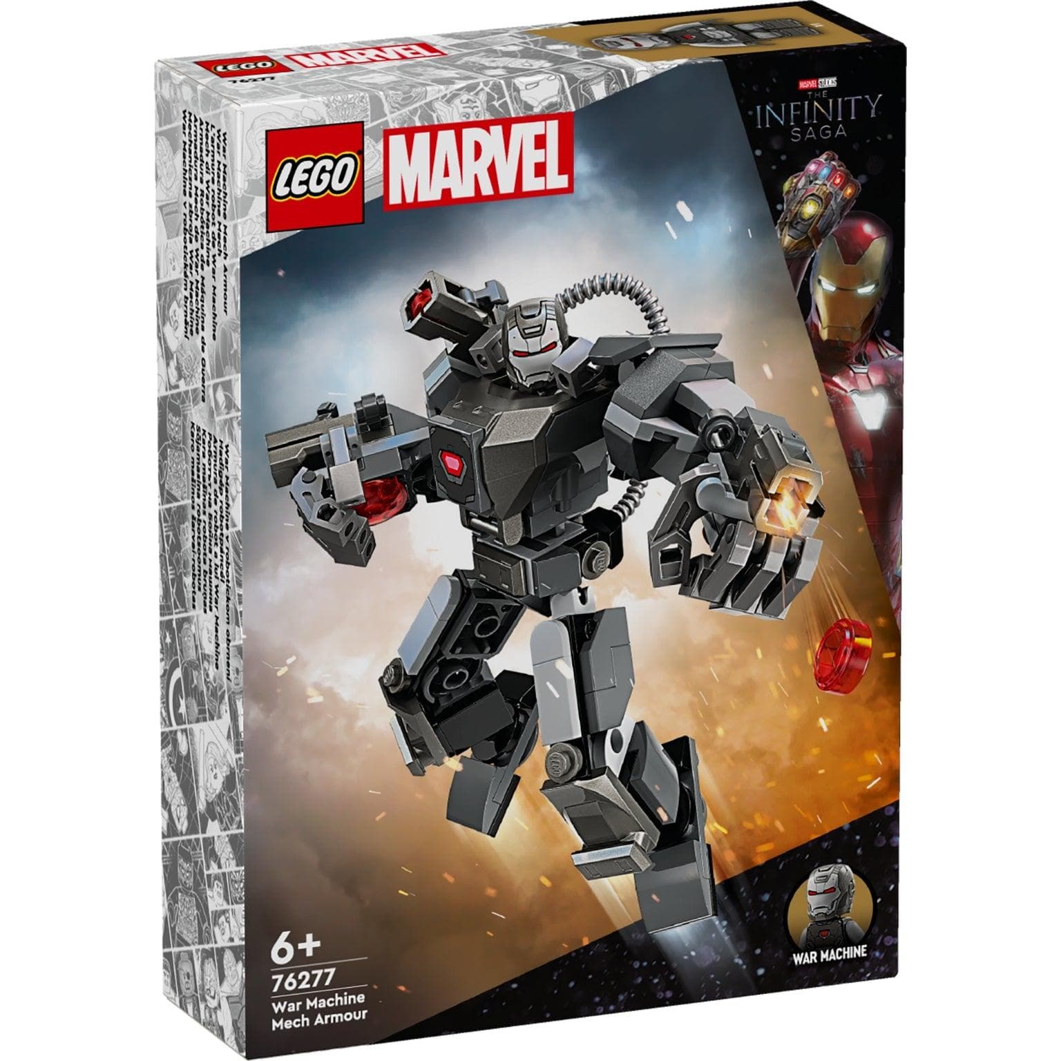 Apresentamos Lego Marvel Armadura Mech de War Machine com o SKU 667627724 recomendado para + 6 anos