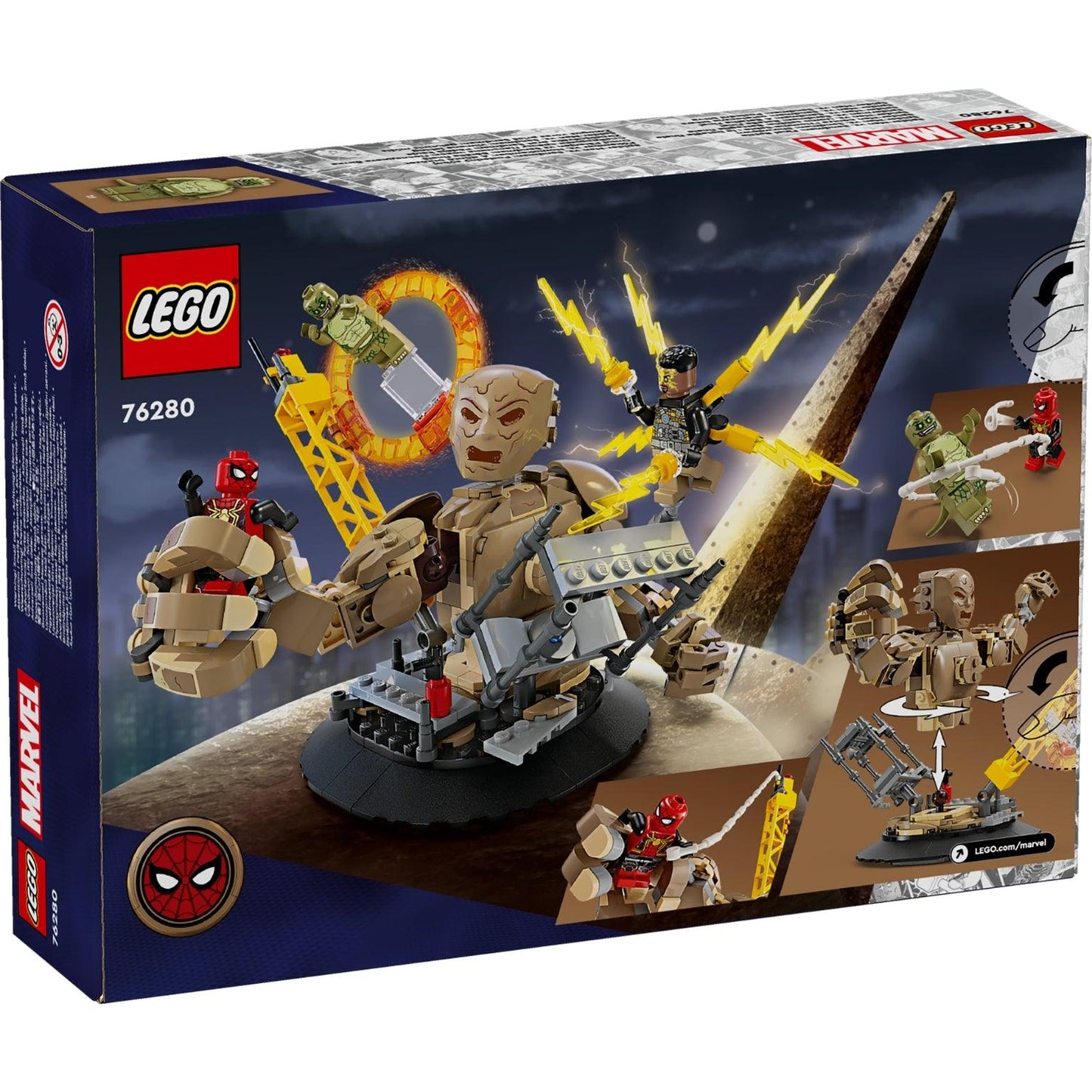 Apresentamos Lego Marvel Spider-Man vs. Sandman: A Batalha Final com o SKU 667628024 recomendado para + 10 anos