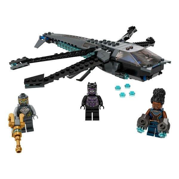 Lego Marvel Avião Dragão de Black Panther - Brincatoys