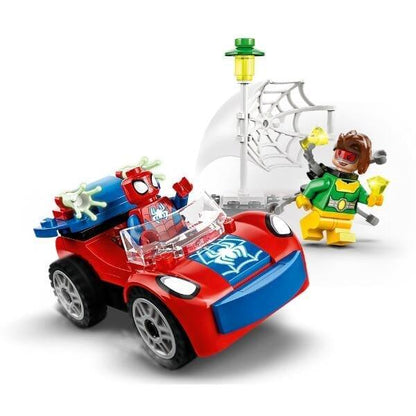 Introducing Lego Marvel Spider-Man's Car and Doc Ock with SKU 661078925, recommended for ages 4+