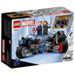 Lego Marvel - Motos de Viúva Negra e Capitão América - Brincatoys