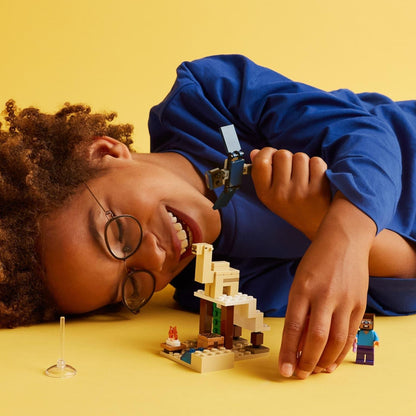 Introducing Lego Minecraft - Steve's Desert Expedition with SKU 662125124 recommended for ages 6+