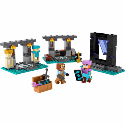 Introducing Lego Minecraft - The Armory with SKU 662125224 recommended for ages + 7 years