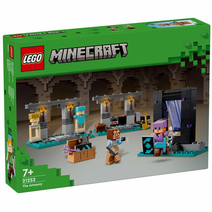 Introducing Lego Minecraft - The Armory with SKU 662125224 recommended for ages + 7 years