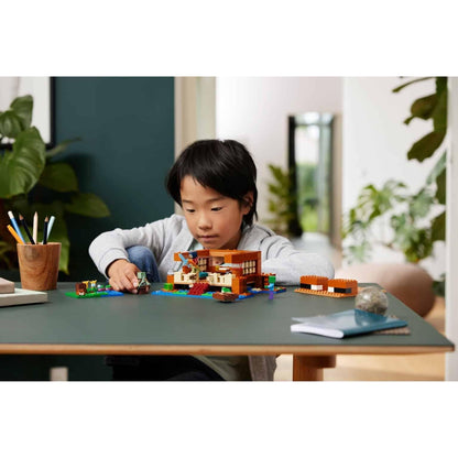 Introducing Lego Minecraft - The Frog House (Copy) with SKU 662125625 recommended for ages 8+