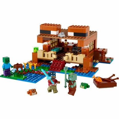 Introducing Lego Minecraft - The Frog House (Copy) with SKU 662125625 recommended for ages 8+