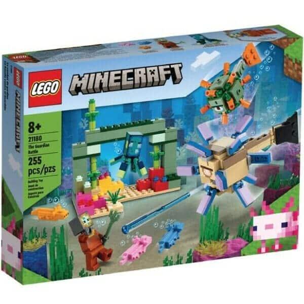 Lego Minecraft A Batalha do Guardião - Brincatoys