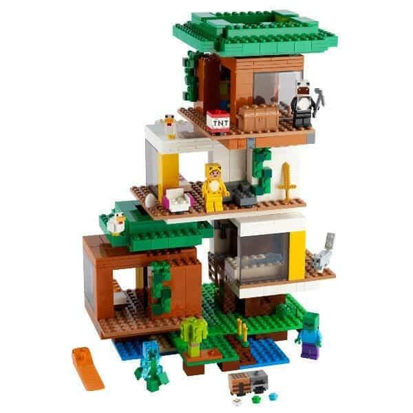 Lego Minecraft A Casa da Árvore Moderna - Brincatoys