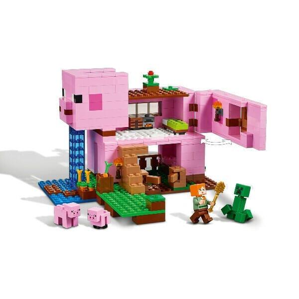 Lego Minecraft A Casa do Porco - Brincatoys