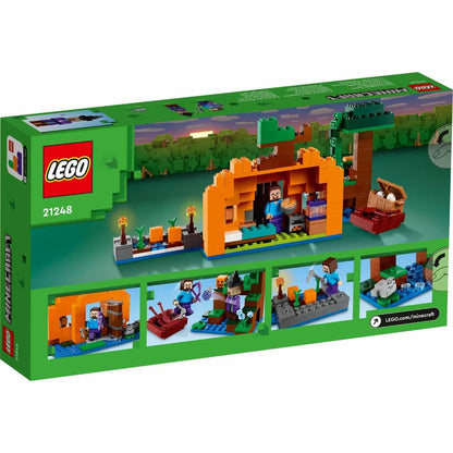 Introducing Lego Minecraft - The Pumpkin Farm with SKU 662124823 recommended for ages + 8 years