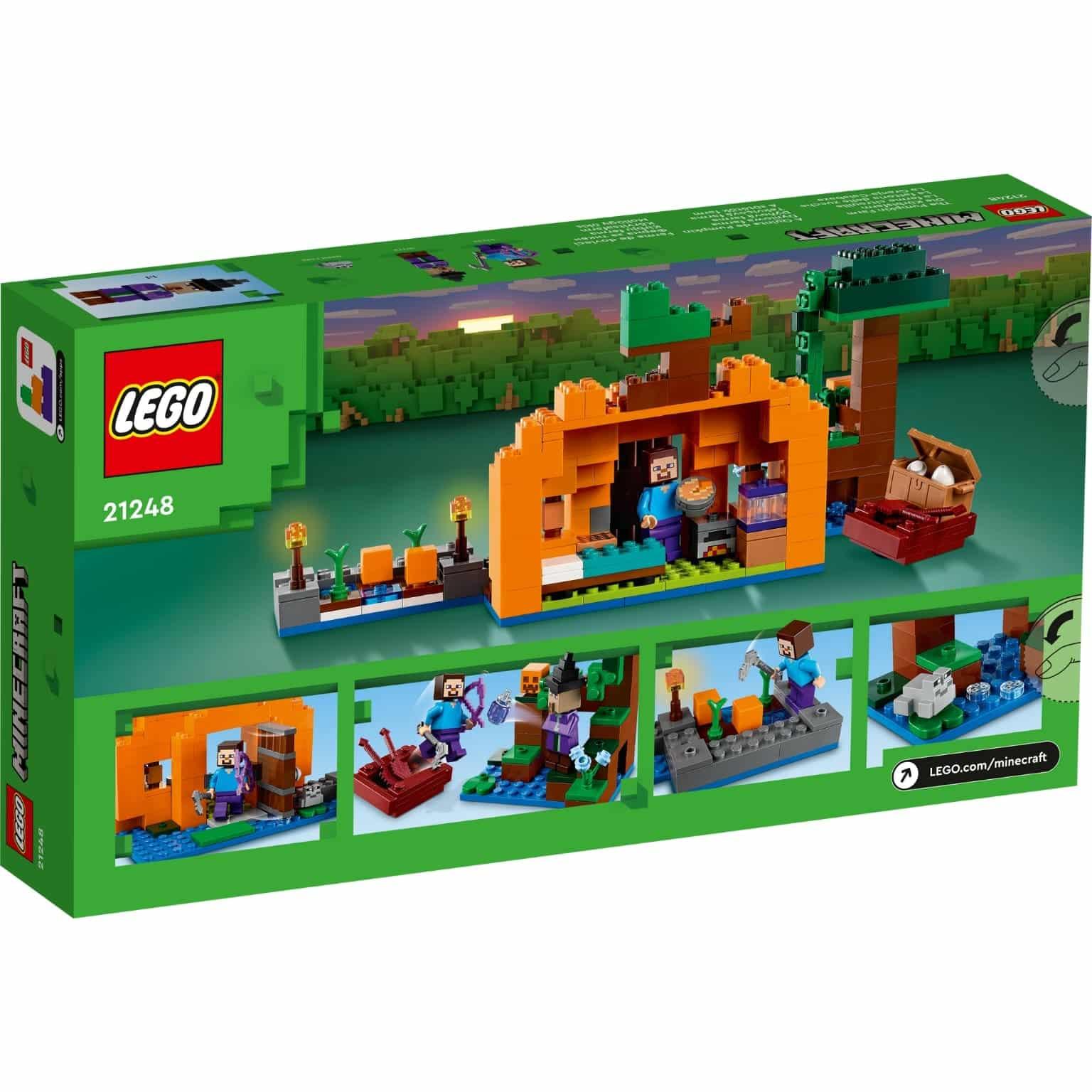 Lego Minecraft - A Quinta de Pumpkin - Brincatoys