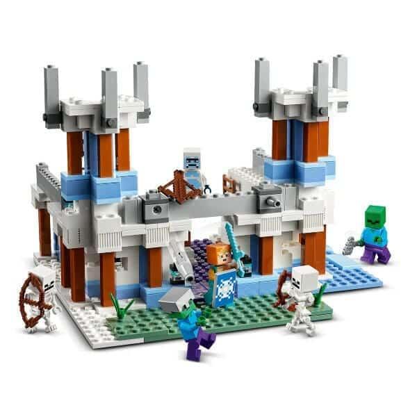 Lego Minecraft O Castelo de Gelo - Brincatoys