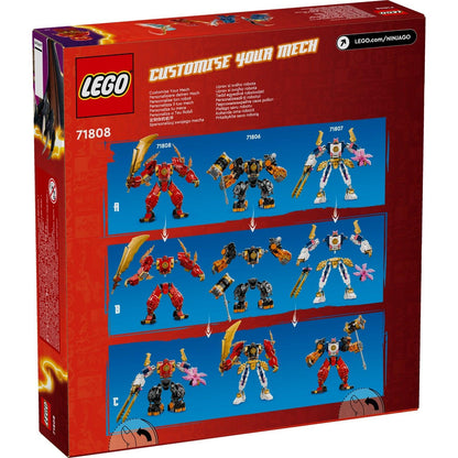 Introducing Lego Ninjago Kai's Elemental Fire Robot with SKU 667180824 recommended for + 7 years