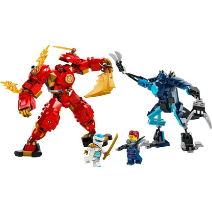 Introducing Lego Ninjago Kai's Elemental Fire Robot with SKU 667180824 recommended for + 7 years