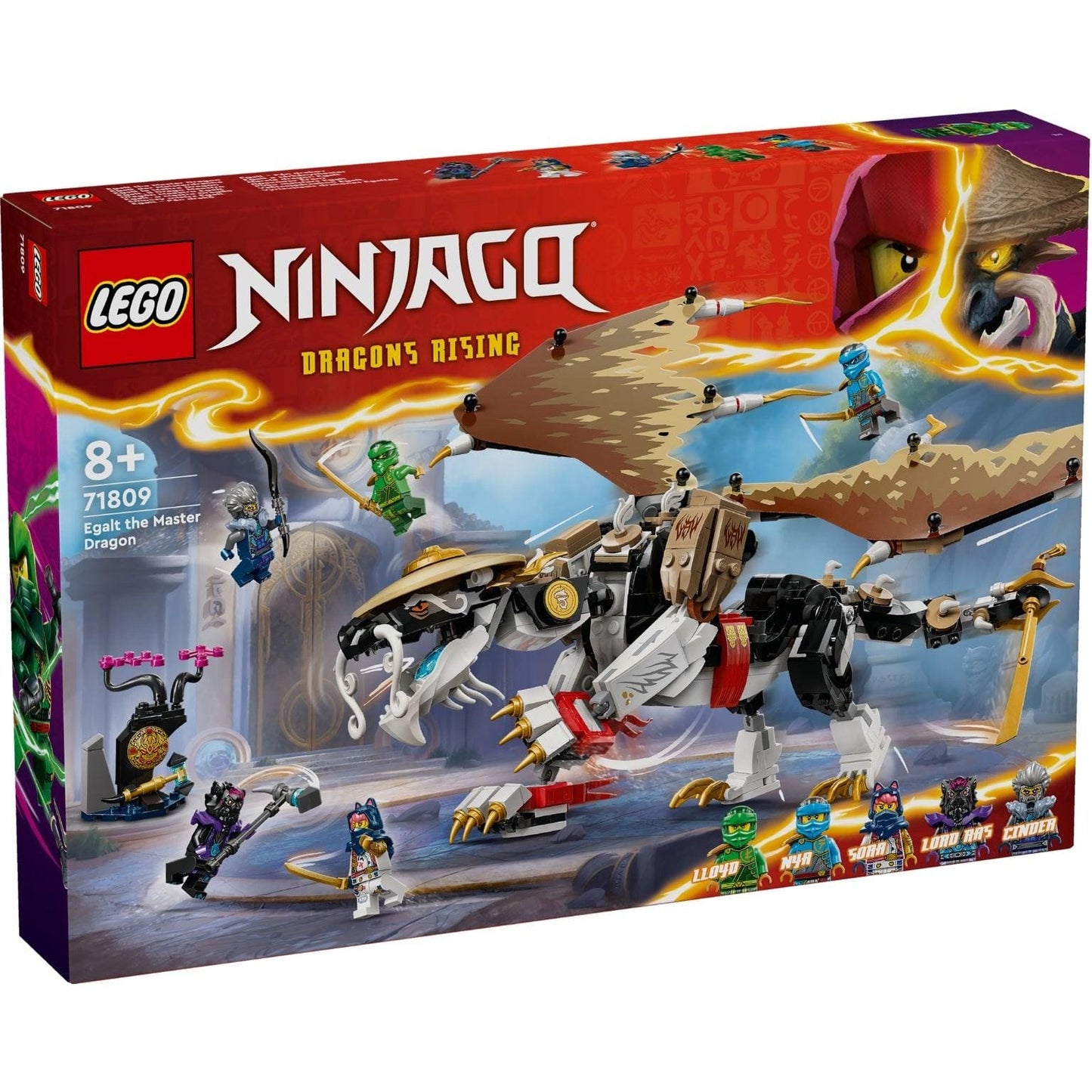 Apresentamos Lego Ninjago 71809 Egalt o Mestre Dragão com o SKU 667180924 recomendado para + 8 anos