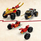 Lego Ninjago - Batalha de Carro e de Mota de Kai e Ras - Brincatoys
