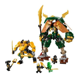 Lego Ninjago - Mechs da Equipa Ninja de Lloyd e Arin - Brincatoys