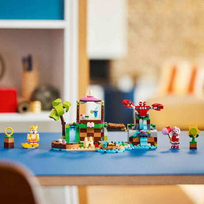 Introducing Lego Sonic the Hedgehog - Amy's Animal Rescue Island with SKU 667699223 recommended for ages + 7 years