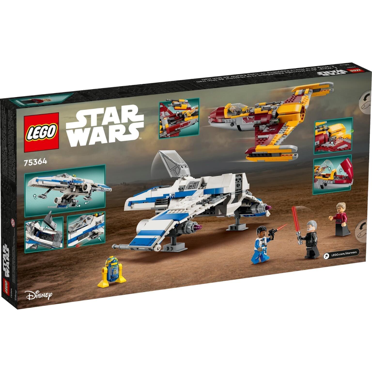 Lego Star Wars - New Republic E-Wing vs Starfighter de Shin Hati - Brincatoys