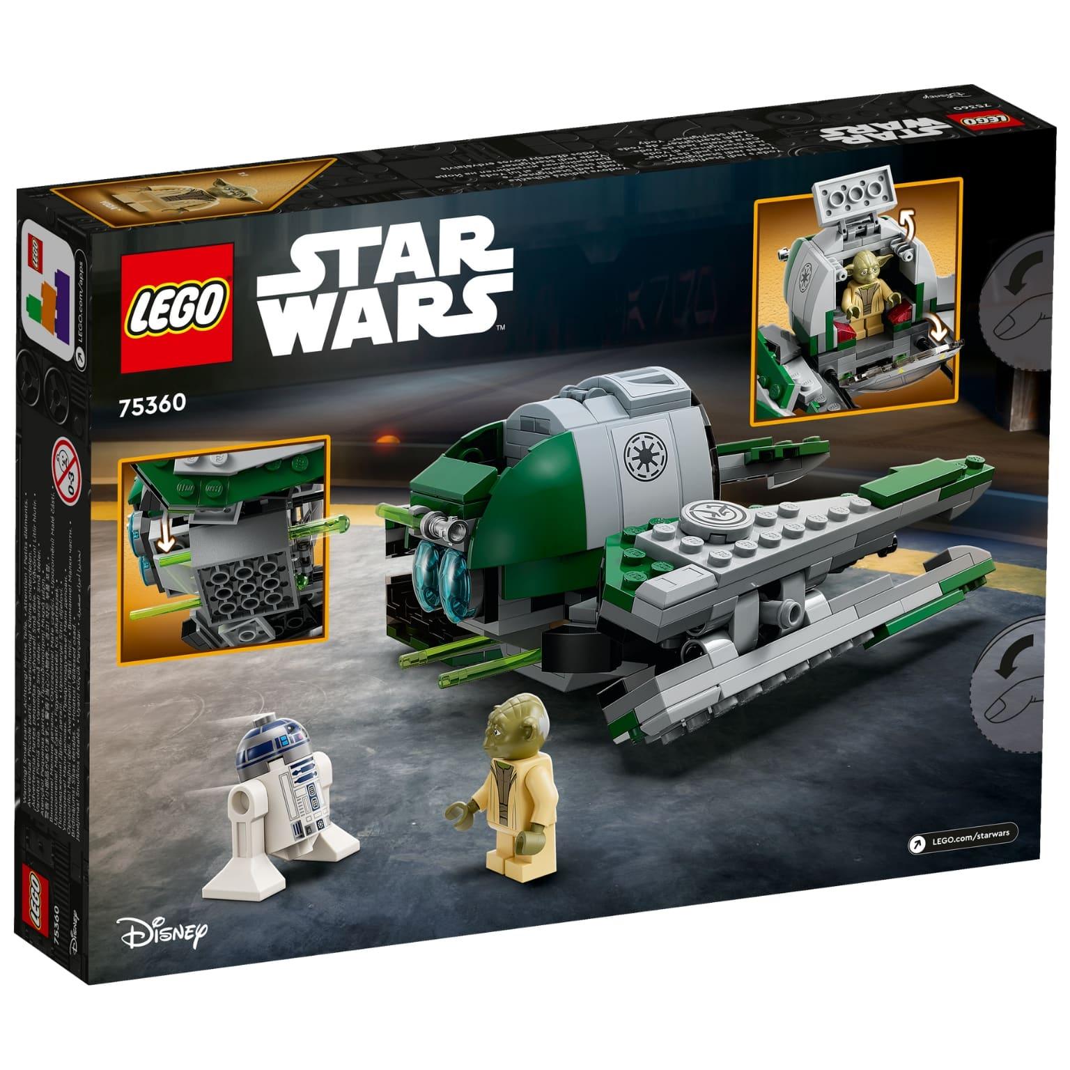 Lego Star Wars - O Jedi Starfighter de Yoda - Brincatoys