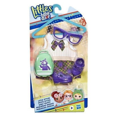 Littles da Baby Alive - Pequenas modas Lilás - Brincatoys