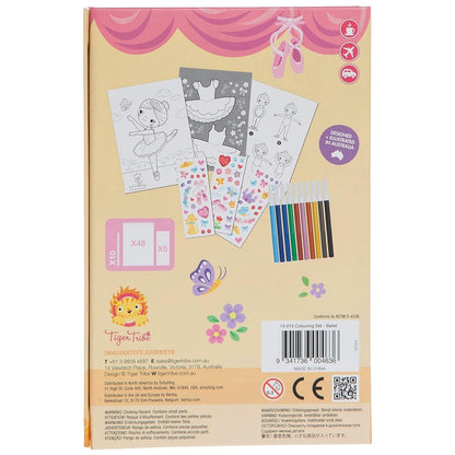 Introducing Coloring Set - Ballet with SKU 831401422 recommended for ages 3+