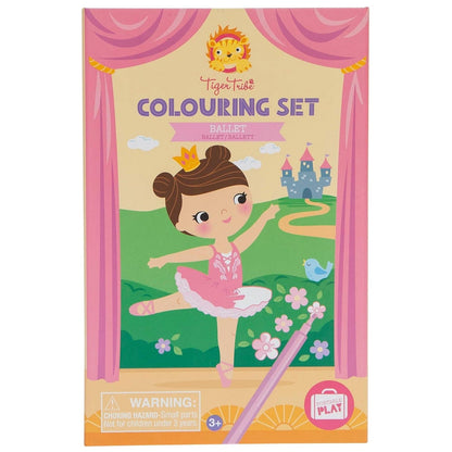 Introducing Coloring Set - Ballet with SKU 831401422 recommended for ages 3+