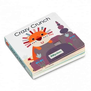 Livro de sons e texturas Crazy Crunch - Brincatoys