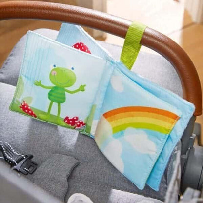 Introducing Rainbow Fabric Book with SKU 810602822 recommended for ages 6 months+