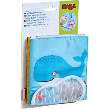 Introducing Marine World Fabric Book with SKU 810607821 recommended for ages 6 months+