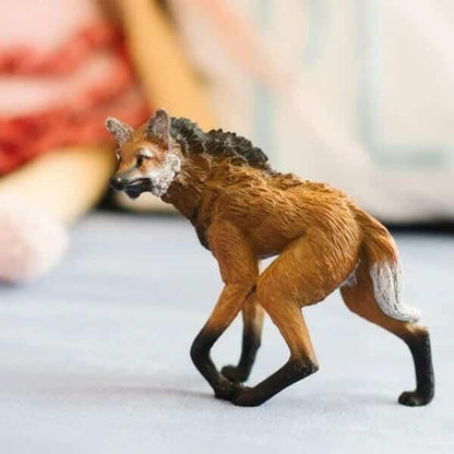 Introducing Rubber figure - Maned Wolf with SKU 430036723 recommended for ages 3+