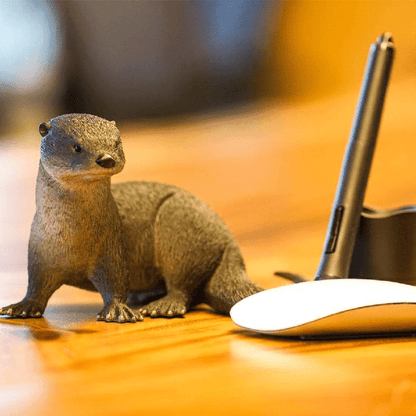 Introducing Rubber figure - Otter with SKU 436642923 recommended for ages 3+